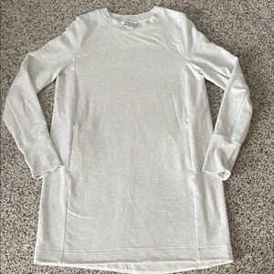 Women’s Athleta Coaster luxe sweatshirt dress size medium